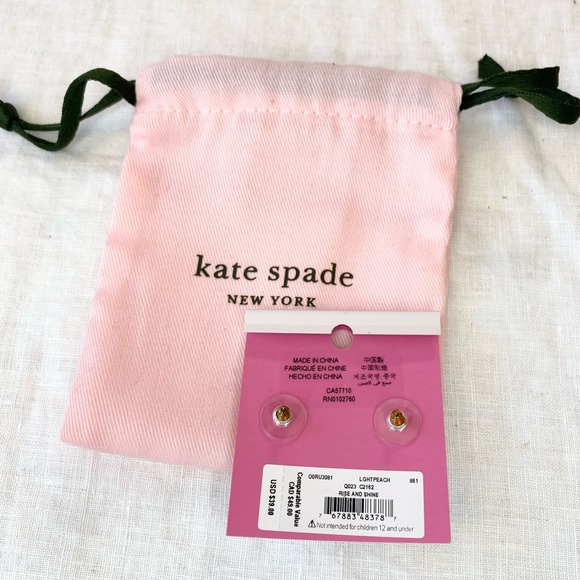 Kate Spade Rise and Shine Stud Earrings - Picture 8 of 11